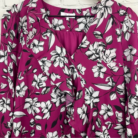 PARKER NY Azaleas Ruffle Dress size Small - Picture 5 of 6